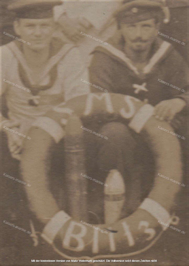 Kaisers Marine Sammlung SMS BLITZ (1882)